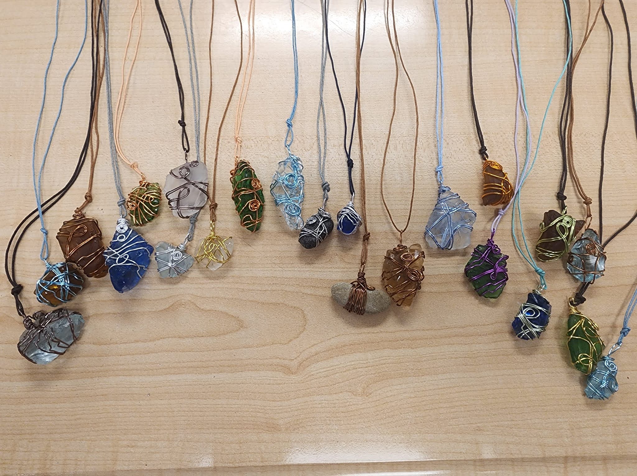 Sea Glass Pendents